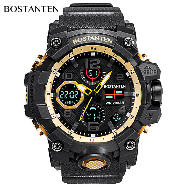 BOSTANTEN Jam Tangan Pria Digital 2052k